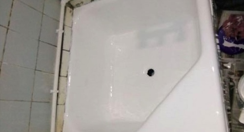 Обновление душевого поддона акрилом | Молоди